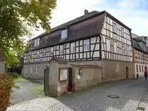 Triptis, evangelisches Pfarramt in der Pfarrstra�e (20.10.2022)