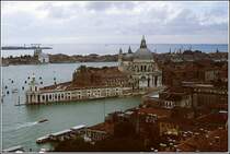 Santa Maria della Salute im Sommer 1981. Scan vom Dia