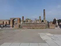 Pompei, Tempel des Jupiter am Forum (24.02.2023)