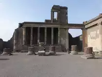Pompei, gro�e Basilika, erbaut im 2. Jahrhundert v. Chr. (24.02.2023)