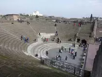 Pompei, gro�es Theater, erbaut im 2. Jahrhundert v. Chr. (24.02.2023)
