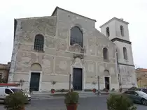 Scala, Dom San Lorenzo, erbaut im 12. Jahrhundert, romanisches Portal (25.02.2023)