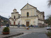 Cava di Tirreni, Pfarrkirche St. Maria Incoronata dell Olmo in der Via Enrico de Marinis (25.02.2023)