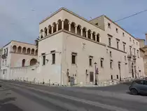 Taranto, Bisch�flicher Palast am Largo Arcivescovado (01.03.2023)