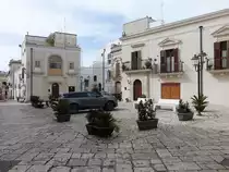 Mottola, H�user in der Via Giuseppe Mazzini (01.03.2023)