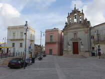 Montescaglioso, Pfarrkirche San Rocco an der Piazza Roma (01.03.2023)
