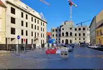 Budapest (HU):
Zerst�rte Geb�ude des Burgviertels werden rekonstruiert, wie hier an der D�sz t�r. Das mutet ein wenig an das Disneyland an.

🕓 27.8.2022 | 16:55 Uhr