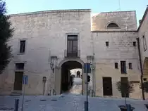 Oria, Palazzo Vescoville, erbaut im 16. Jahrhundert (02.03.2023)