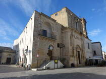 Copertino, Pfarrkirche Santa Chiara an der Piazza del Popolo (03.03.2023)
