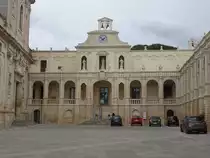 Lecce, Bisch�flicher Palast an der Piazza Duomo (03.03.2023)