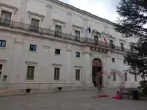 Martina Franca, Palazzo Ducale an der Piazza Roma, erbaut ab 1668 (04.03.2023)