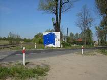Ortseingang Gubin an der Nationalstra�e 285, Zustand: 05.05.2007 