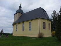 Ellersleben, evangelische St. Elisabeth Kirche, erbaut 1557 (26.03.2023)