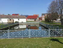 Hornsmmern, kleiner Lschteich am Dorfanger (07.04.2023)