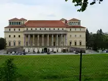 Schloss Esterhazy von der  R�ck-, bzw. Parkansicht; 230502
