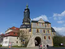 Weimar, Bastille am Stadtschloss am Platz der Demokratie (09.04.2023)