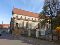 Erfurt, Predigerkirche, ehem. Dominikanerkirche aus dem 13. Jahrhundert (10.04.2023)