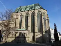 Erfurt, Chor der Barf��erkirche, Wiederaufbau 1950 (10.04.2023)