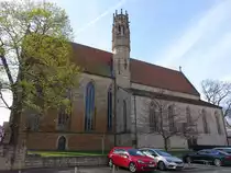 Erfurt, Augustinerkirche, erbaut ab 1277, Martin Luther war hier als M�nch von 1505 bis 1511 (10.04.2023)