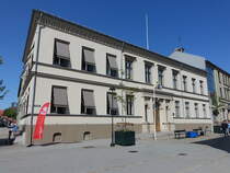 Halden, Rathausgebude in der Storgata Strae (20.05.2023)