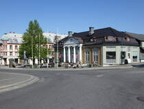 Moss, Nobel Cafe Ecke Torggata und Kongens Gate (21.05.2023)