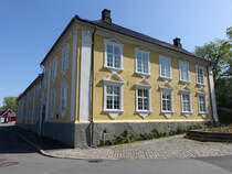 Moss, Konventionsgarden, erbaut von 1756 bis 1778. Der Name Konventionsgrden rhrt daher, dass in diesem Gebude am 14. August 1814 die Moss-Konvention unterzeichnet wurde (21.05.2023)