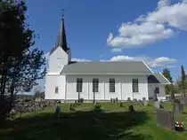 Setskog, evangelische Kirche, erbaut 1874 durch Gulbrand Johnsen (21.05.2023)