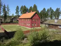 Elverum, historisches Schulgeb�ude im Glomdals Freilichtmuseum (22.05.2023)