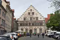 LINDAU (Bodensee), 07.05.2023, die S�dseite des Alten Rathauses