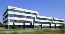 Freiburg, Neubau des Fraunhofer Instituts f�r Physikalische Messtechnik IPM am Campus am Flugplatz, Mai 2023
