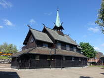 Porsgrunn, evangelische Var Frue Kirche, erbaut 1899 durch Haldor Larsen Borve (28.05.2023)