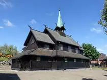 Porsgrunn, evangelische Var Frue Kirche, erbaut 1899 durch Haldor Larsen Borve (28.05.2023)