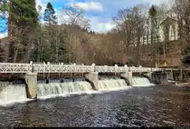 Das Scholmwehr in Bad Lauterberg staut das Wasser der Oder (Rhume) auf und leitet es zum Industriedenkmal K�nigsh�tte, wo es dann genutzt wird.

🕓 24.3.2023 | 16:31 Uhr