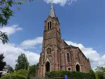K�lln, Pfarrkirche Herz Jesu, erbaut von 1896 bis 1899 durch Wilhelm Hector (16.07.2023)