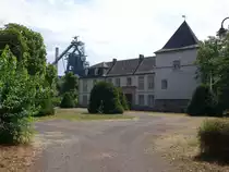 Dillingen, altes Schloss, erbaut im 14. Jahrhundert (15.07.2023)