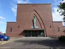 St. Ingbert, Pfarrkirche St. Hildegard, erbaut von 1928 bis 1929 durch Albert Bo�let (14.07.2023)