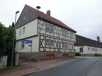 Buchholz, Fachwerkrathaus an der Buchholzer Landstrae (30.06.2023)
