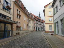 Nordhausen, Fachwerkhuser in der Kranichstrae (30.06.2023)