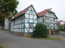 Diemarden, Fachwerkh�user am Klostergut (29.06.2023)
