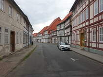 Duderstadt, Fachwerkhuser in der Hinterstrae (29.06.2023)