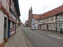 Duderstadt, Fachwerkhuser in der Neutorstrae (29.06.2023)