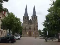 Duderstadt, Probsteikirche St. Cyriakus, erbaut von 1240 bis 1490 (29.06.2023)