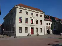 Crimmitschau, Geb�ude des Standesamt am Markt (24.06.2023)