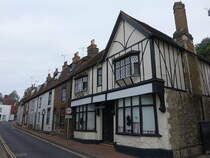 Aylesford, Fachwerkhuser in der High Street (03.09.2023)