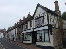 Aylesford, Fachwerkhuser in der High Street (03.09.2023)