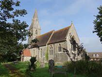 Langley, Pfarrkirche St. Mary, erbaut von 1851 bis 1853 durch William Butterfield (03.09.2023)