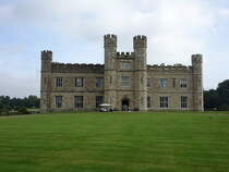 Leeds Castle, erbaut ab 1278 unter Edward I., seit 1974 im Besitz der Leeds Castle Foundation (03.09.2023)