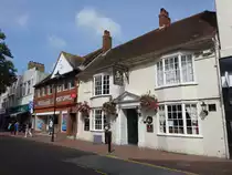 Ashford, The George Hotel in der High Street (03.09.2023)