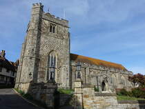 Hastings, Pfarrkirche St. Clemens, erbaut ab 1080, East Sussex (03.09.2023)