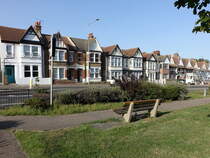 Southend-on-Sea, historische Huser an der Church Street (05.09.2023)